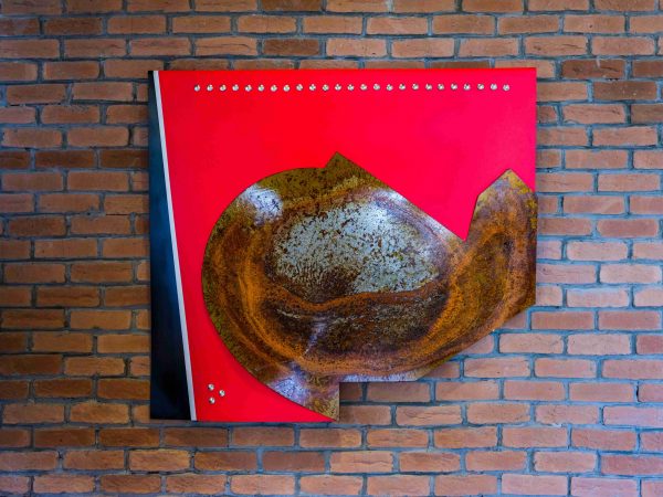 Lips of Steel 110 X 122 cm